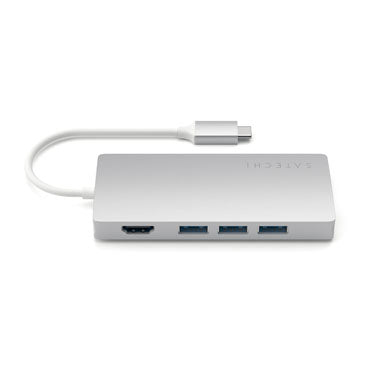 Multiports USB-C 4K et Ethernet V2 Argent