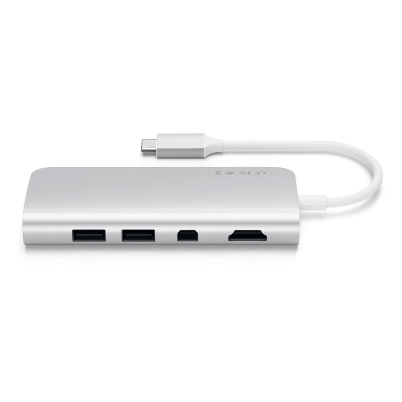 Type-C Multimedia Adapter Silver