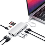 Type-C Multimedia Adapter Silver