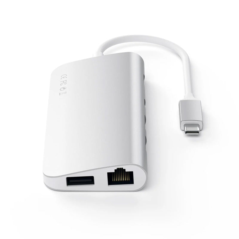Type-C Multimedia Adapter Silver