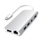 Type-C Multimedia Adapter Silver