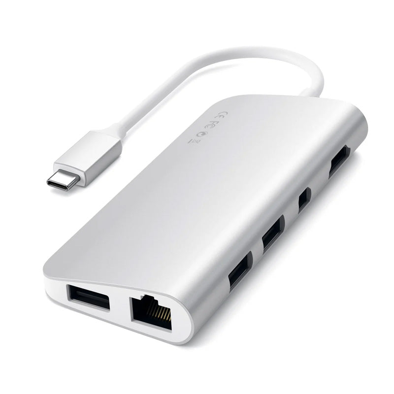 Type-C Multimedia Adapter Silver