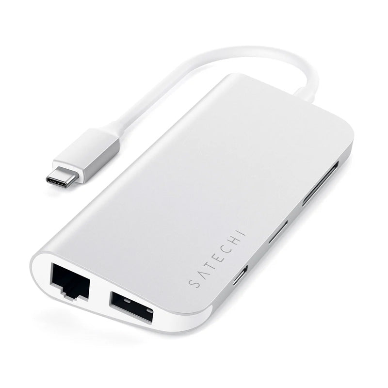 Type-C Multimedia Adapter Silver