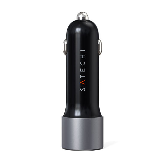72W TYPE-C PD car charger adapter Sp.Gray