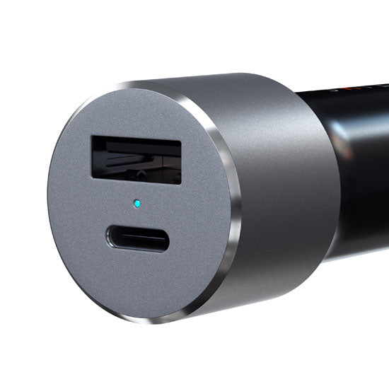72W TYPE-C PD car charger adapter Sp.Gray