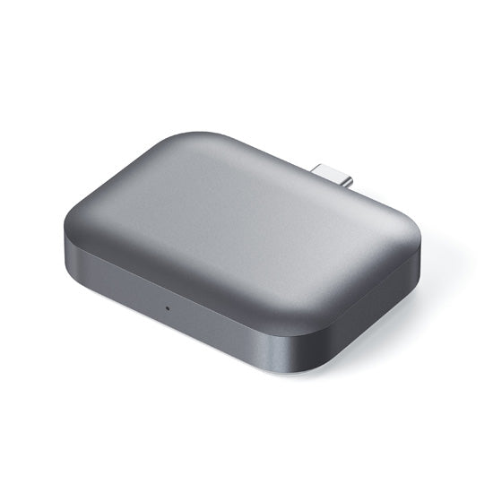 USB-C wireless charging dock Airpods Space Gray