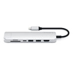 USB-C Slim with Ethernet adapter Silver