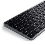 Slim W3 Wired USB-C QWERTY Keyboard - Space Gray