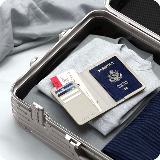 Étui passeport FindAll™ Sand