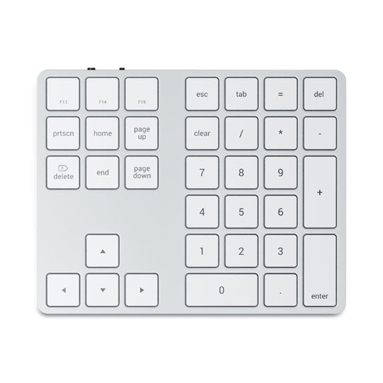 BLUETOOTH EXTENDED KEYPAD SILVER