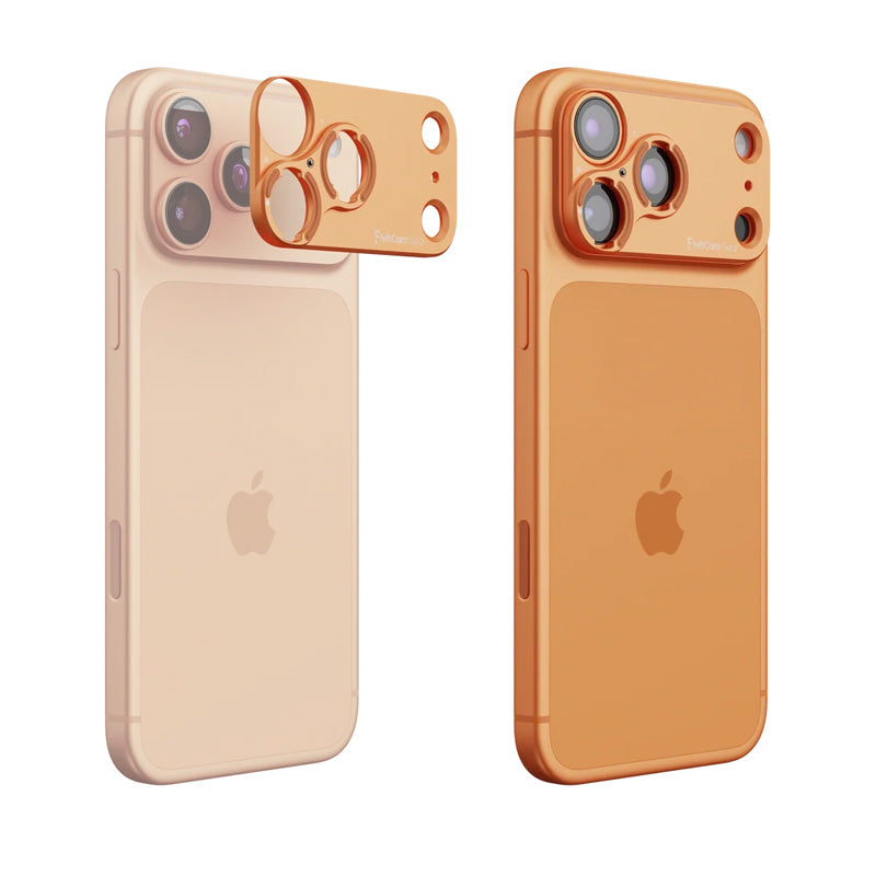 Stick-on Lens Mount iPhone 17 Pro Cosmic Orange