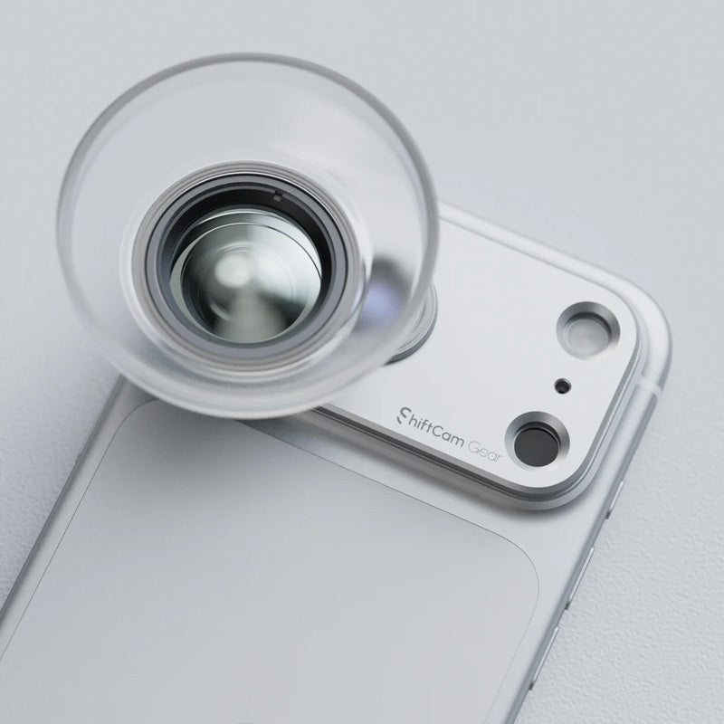 Stick-on Lens Mount iPhone 17 Pro Silver
