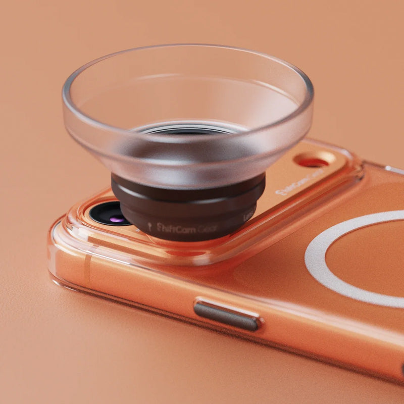 Stick-on Lens Mount iPhone 17 Pro Max Cosmic Orange