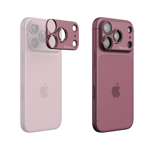 Stick-on Lens Mount iPhone 18 Pro Dark Cherry
