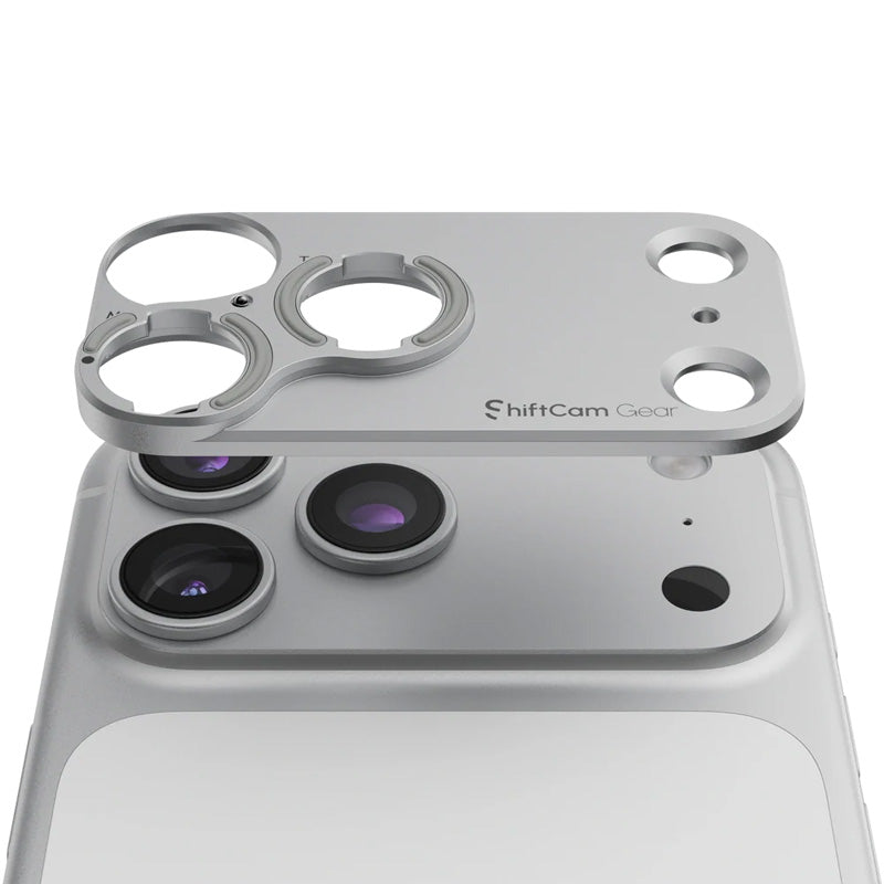 Stick-on Lens Mount iPhone 18 Pro Max Silver