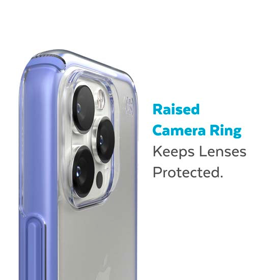 Presidio Perfect Clear Geo iPhone 14 Pro Max Purple