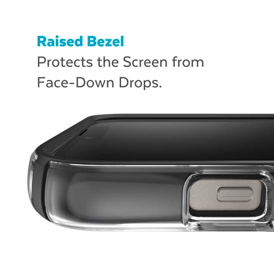 Presidio Perfect Clear Geo iPhone 14 Plus/15 Plus Black