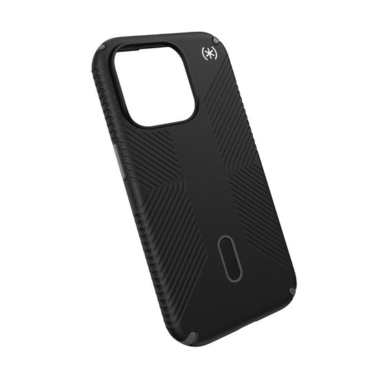 Presidio2 Grip Click-Lock iPhone 15 Pro Black/Grey