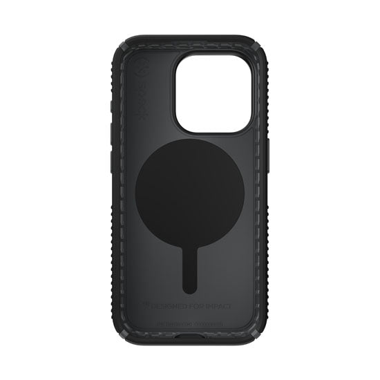 Presidio2 Grip Click-Lock iPhone 15 Pro Black/Grey