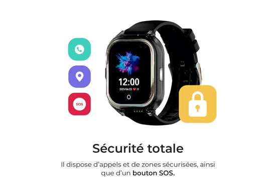 ENJOY Smart Watch Kids Black