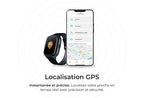 SENIOR watch with GPS and call Black/Grey