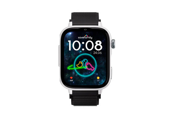 SAVEWATCH PLUS 2 Smartwatch for Kids White/Black Night