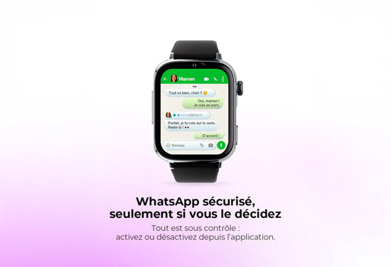 SaveWatch Plus 2 SmartWatch for Kids Silver/Black is Black