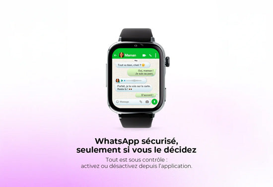 SAVEWATCH PLUS 2 SmartWatch for kids Silver/Maui