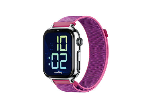 SAVEWATCH PLUS 2 SmartWatch  for kids Silver/Frambuesa