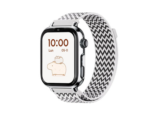 SAVEWATCH PLUS 2 SmartWatch for kids Silver/Zigzag