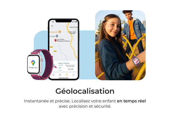 Smart Watch Kids SAVEWATCH PLUS Black/Red Sport