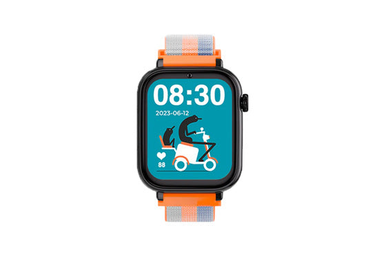 Smart Watch Kids SAVEWATCH PLUS Black/Acid Orange