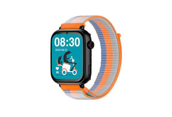 Smart Watch Kids SAVEWATCH PLUS Black/Acid Orange