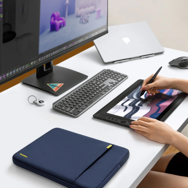 Defender-A13 Laptop Sleeve MacBook Air & Pro 13" Navy Blue