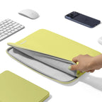 Light-A18 Laptop Sleeve for 13" MacBook Neo Citrus