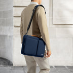 Defender-A42 Laptop Shoulder Bag for 15.6-16.2" Laptop Navy Blue