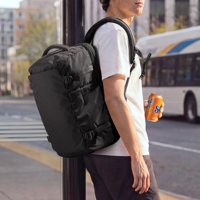Navigator-T66 Liteway Travel Laptop Backpack 40L Black