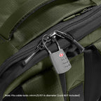 Navigator-T66 Liteway Travel Laptop Backpack 40L Green