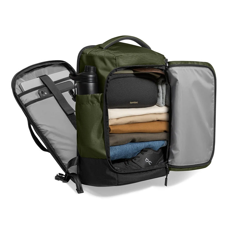 Navigator-T66 Liteway Travel Laptop Backpack 20L Green