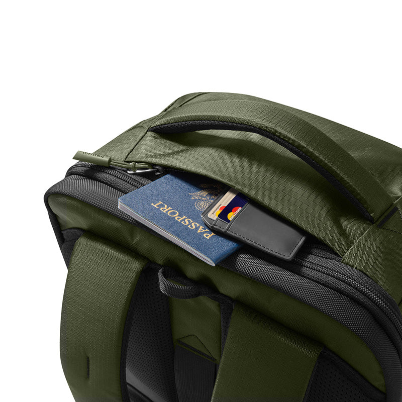 Navigator-T66 Liteway Travel Laptop Backpack 20L Green