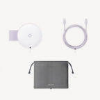 Butterfly SE 2-en-1 Qi2 MagSafe Charger Iridescent