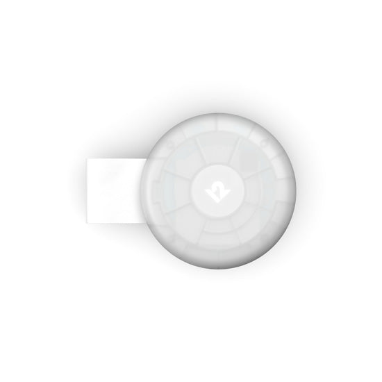 Butterfly SE 2-en-1 Qi2 MagSafe Charger Translucend Glacial