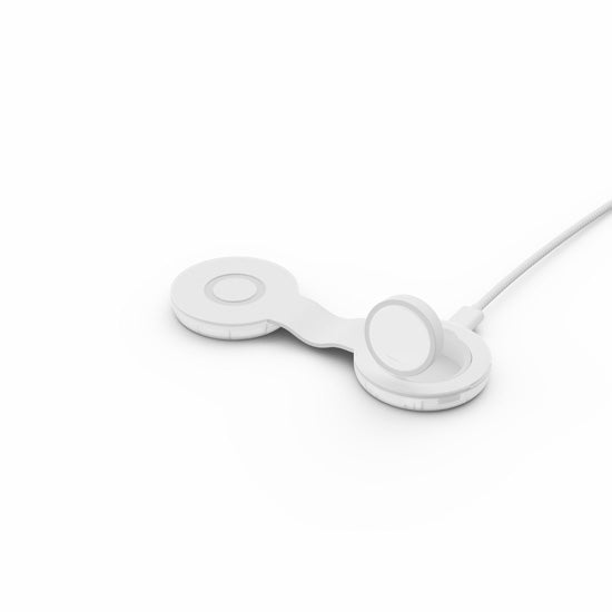 Butterfly SE 2-en-1 Qi2 MagSafe Charger Translucend Glacial