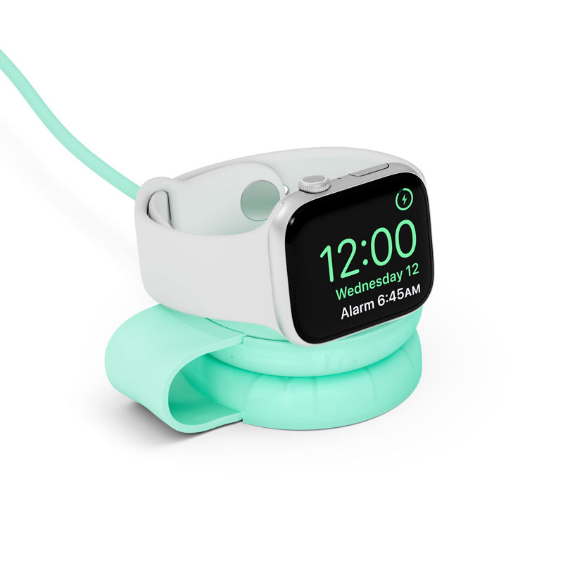 Butterfly SE 2-en-1 Qi2 MagSafe Charger Translucend Mint