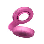 Butterfly SE 2-in-1 Qi2 MagSafe Charger Translucend Fuchsia