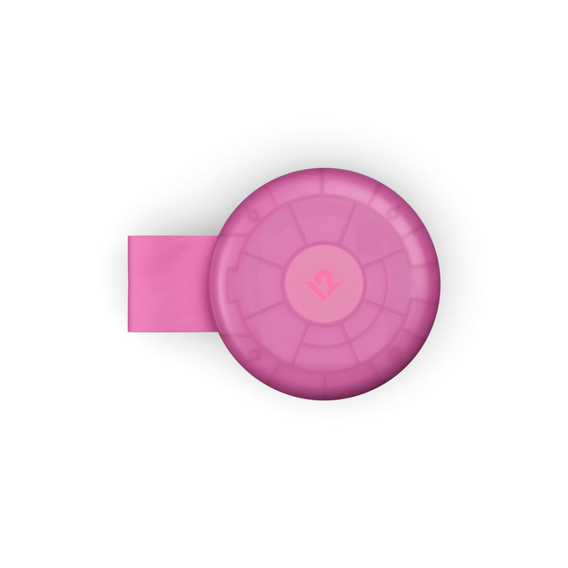 Butterfly SE 2-in-1 Qi2 MagSafe Charger Translucend Fuchsia