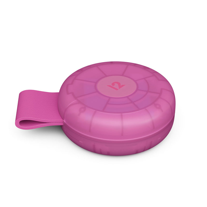 Butterfly SE 2-in-1 Qi2 MagSafe Charger Translucend Fuchsia