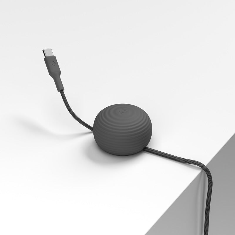 CableStay USB-C Cable (1.5 m) with Weighted Base Slate