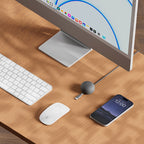 CableStay USB-C Cable (1.5 m) with Weighted Base Slate