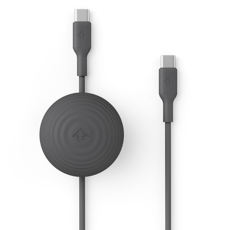 CableStay USB-C Cable (1.5 m) with Weighted Base Slate